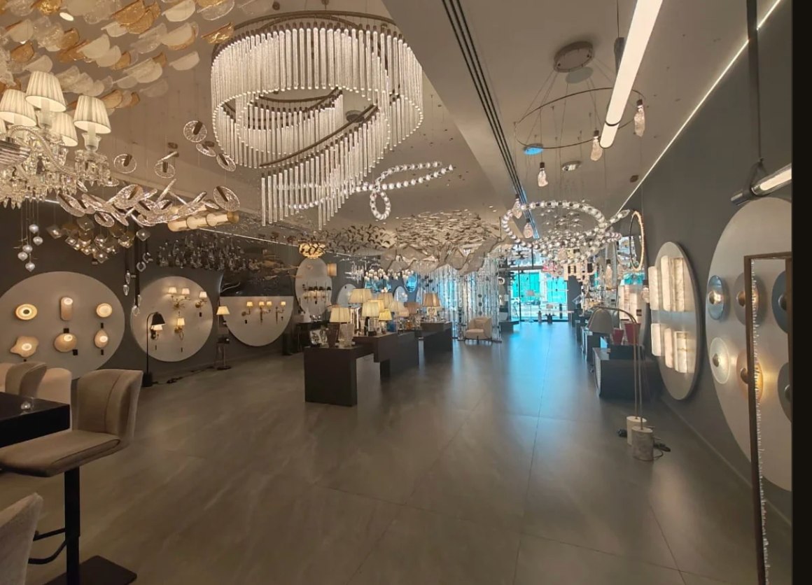 Inside the Lighting Design showroom